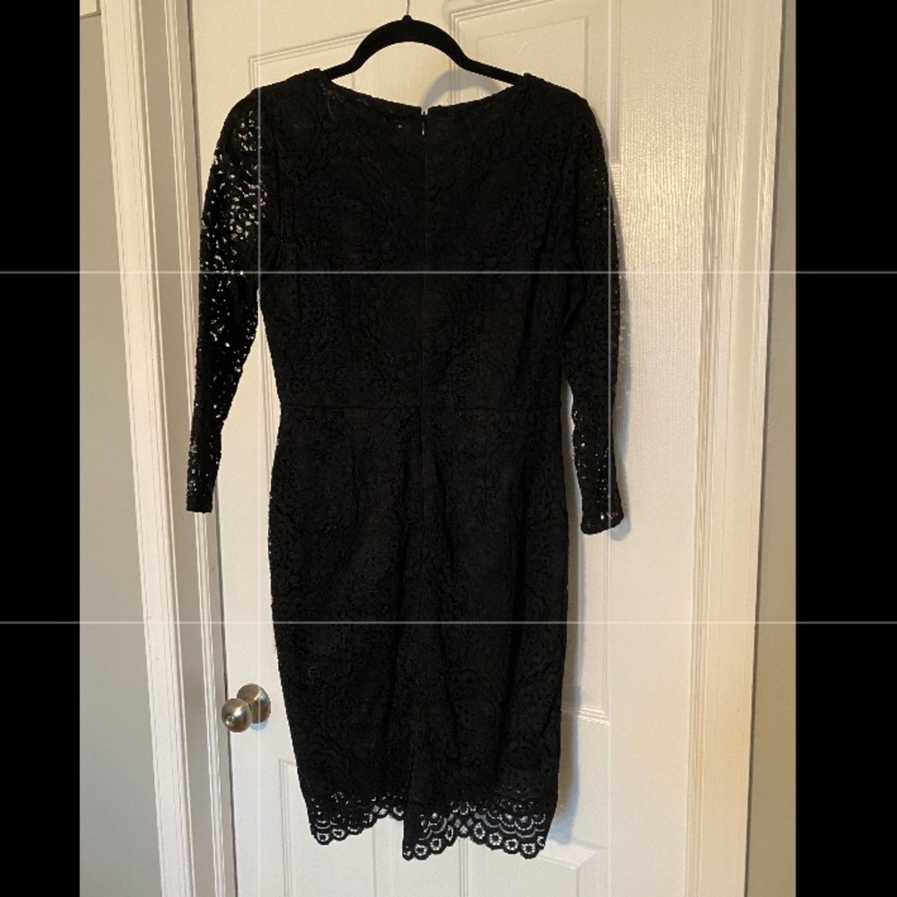 The Loft Black Lace Dress